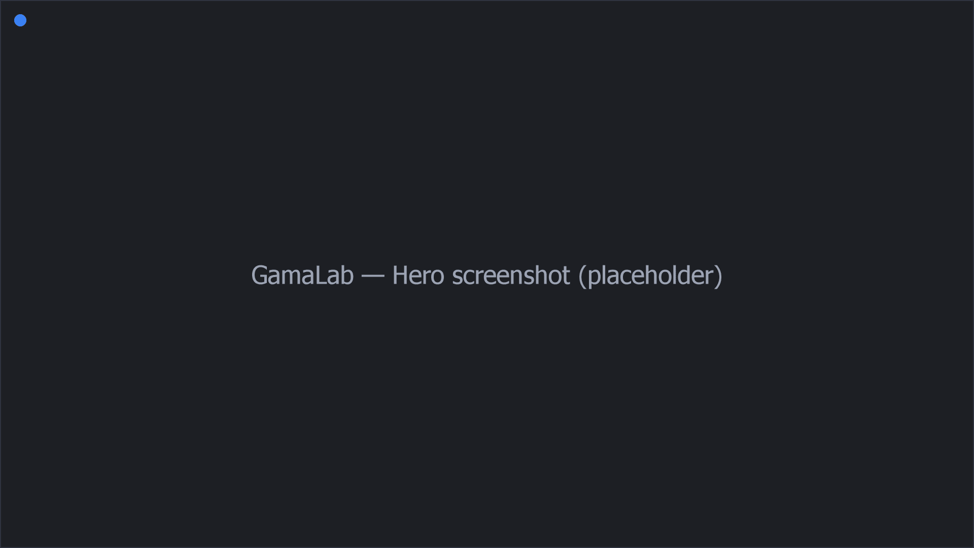 Screenshot of the GamaLab app — Postgres query editor with AI assistant